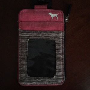 Pink Victoria's Secret ID Holder